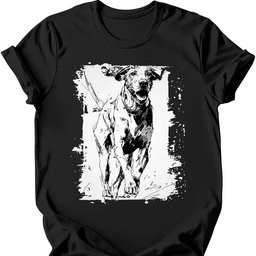 German Shorthaired Pointer Running Dog T Shirt Gift For Dog Lover