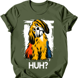 Lhasa Apso Huh Dog T Shirt Gift For Dog Lover
