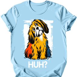 Lhasa Apso Huh Dog T Shirt Gift For Dog Lover