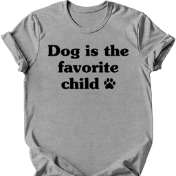 Favorite Child T Shirt Gift For Dog Lover