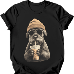 Giant Schnauzer Hipster Dog T Shirt Gift For Dog Lover