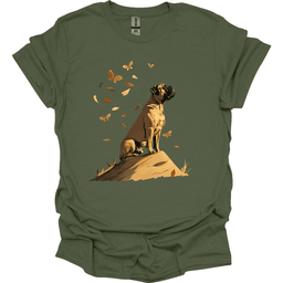 Mastiff Fall Dog T Shirt Gift For Dog Lover