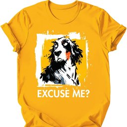 English Setter Excuse Me Dog T Shirt Gift For Dog Lover