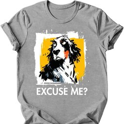 English Setter Excuse Me Dog T Shirt Gift For Dog Lover
