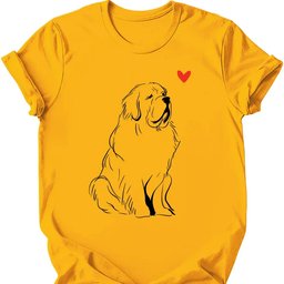 Newfoundland Sketch Dog T Shirt Gift For Dog Lover