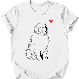 Newfoundland Sketch Dog T Shirt Gift For Dog Lover