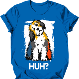 Old English Sheepdog Huh Dog T Shirt Gift For Dog Lover