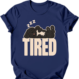 Newfoundland Tired Dog T Shirt Gift For Dog Lover