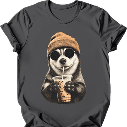 Husky Hipster Dog T Shirt Gift For Dog Lover