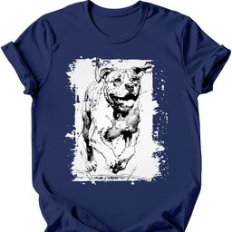 Mastiff Running Dog T Shirt Gift For Dog Lover