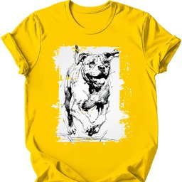 Mastiff Running Dog T Shirt Gift For Dog Lover