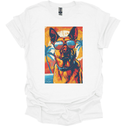 Dutch Shepherd Summer Dog T Shirt Gift For Dog Lover