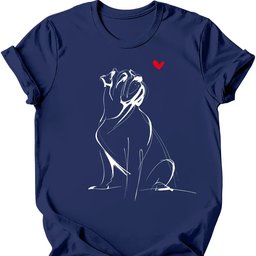 Mastiff Sketch Dog T Shirt Gift For Dog Lover