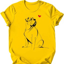 Mastiff Sketch Dog T Shirt Gift For Dog Lover