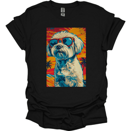 Havanese Summer Dog T Shirt Gift For Dog Lover