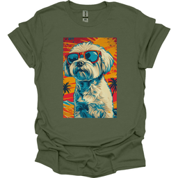 Havanese Summer Dog T Shirt Gift For Dog Lover