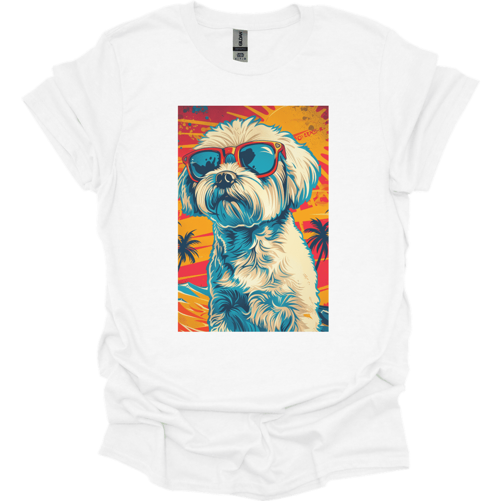 Havanese Summer Dog T Shirt Gift For Dog Lover
