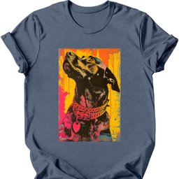 Labrador Punk Dog T Shirt Gift For Dog Lover
