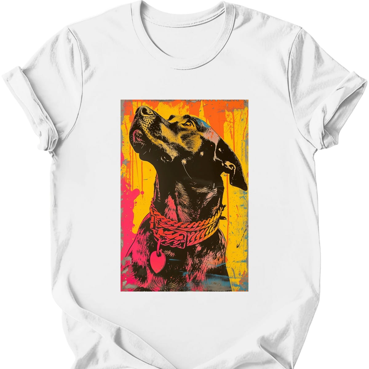 Labrador Punk Dog T Shirt Gift For Dog Lover