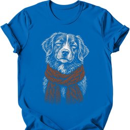 Nova Scotia Duck Tolling Retriever Winter Dog T Shirt Gift For Duck Lover