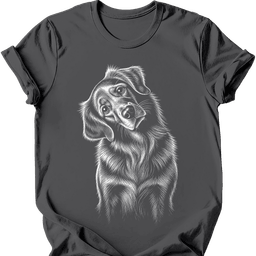 Nova Scotia Duck Tolling Retriever Tilted Dog T Shirt Gift For Duck Lover