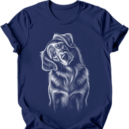Nova Scotia Duck Tolling Retriever Tilted Dog T Shirt Gift For Duck Lover