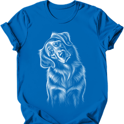 Nova Scotia Duck Tolling Retriever Tilted Dog T Shirt Gift For Duck Lover