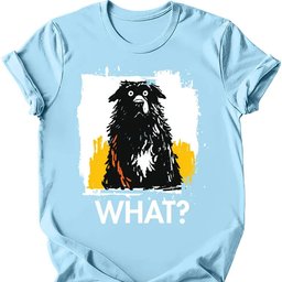 Newfoundland What Dog T Shirt Gift For Dog Lover
