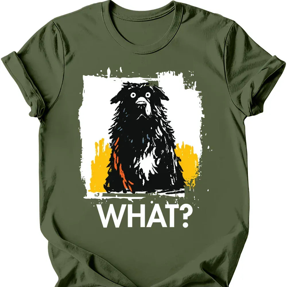 Newfoundland What Dog T Shirt Gift For Dog Lover