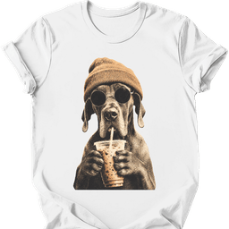 Great Dane Hipster Dog T Shirt Gift For Dog Lover