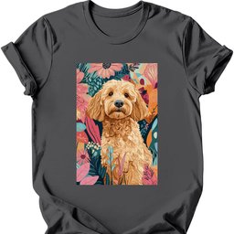 Goldendoodle Boho Dog T Shirt Gift For Dog Lover