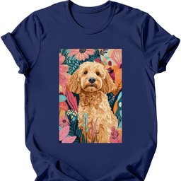 Goldendoodle Boho Dog T Shirt Gift For Dog Lover