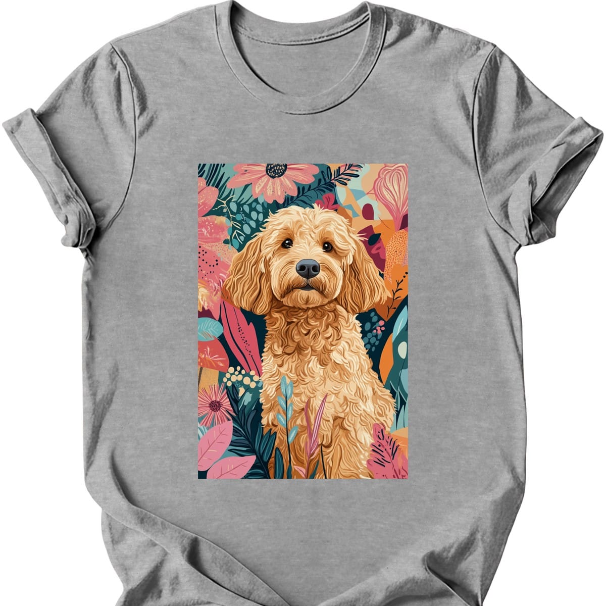 Goldendoodle Boho Dog T Shirt Gift For Dog Lover