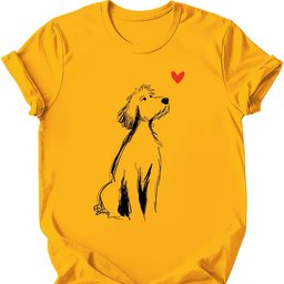 Goldendoodle Sketch Dog T Shirt Gift For Dog Lover
