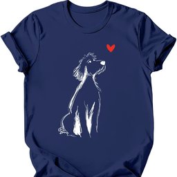 Goldendoodle Sketch Dog T Shirt Gift For Dog Lover