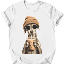 Italian Greyhound Hipster Dog T Shirt Gift For Dog Lover