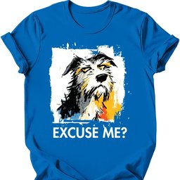 Irish Wolfhound Excuse Me Dog T Shirt Gift For Dog Lover