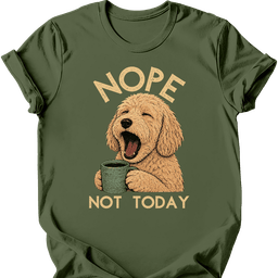 Goldendoodle Not Today T Shirt Gift For Dog Lover