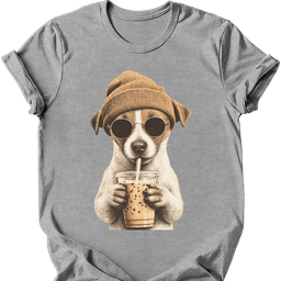 Jack Russell Hipster Dog T Shirt Gift For Dog Lover