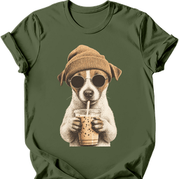 Jack Russell Hipster Dog T Shirt Gift For Dog Lover