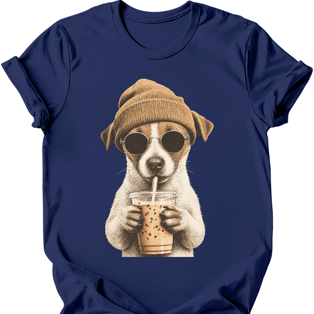 Jack Russell Hipster Dog T Shirt Gift For Dog Lover