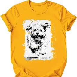 Havanese Running Dog T Shirt Gift For Dog Lover