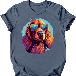 Irish Setter Top Dog T Shirt Gift For Dog Lover