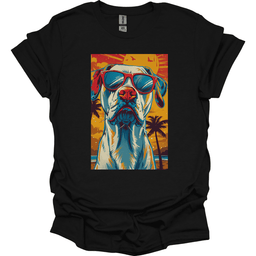 Great Dane Summer Dog T Shirt Gift For Dog Lover