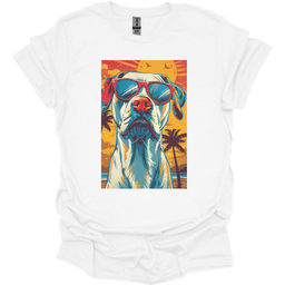 Great Dane Summer Dog T Shirt Gift For Dog Lover