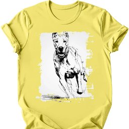 Great Dane Running Dog T Shirt Gift For Dog Lover
