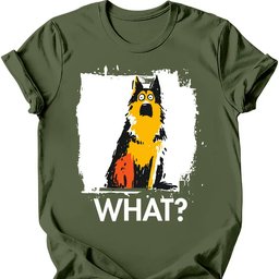 German Shepherd What Dog T Shirt Gift For Dog Lover