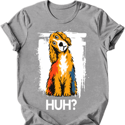 Labradoodle Huh Dog T Shirt Gift For Dog Lover