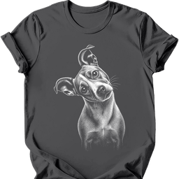 Jack Russell Tilted Dog T Shirt Gift For Dog Lover