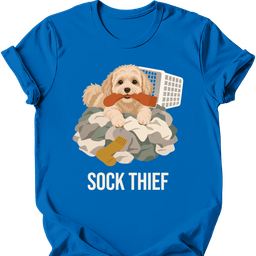 Maltipoo Sock Thief T Shirt Gift For Dog Lover